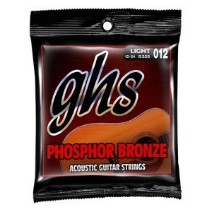 Ghs Phosphore Bronze Acoustic Guitar String Set 012 054
