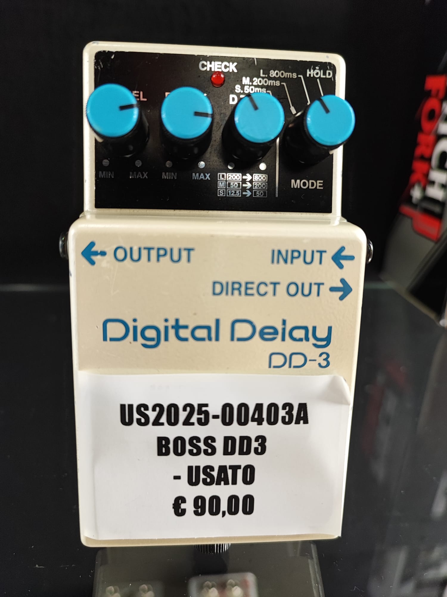BOSS DD3 DIGITAL DELAY USATO
