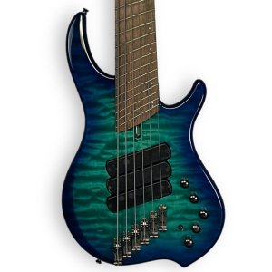 Dingwall Combustion 6 string 3 pickups Maple Whalepool Burst