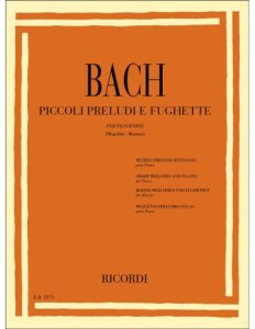 Ricordi Bach Piccoli Preludi e Fughette Pianoforte