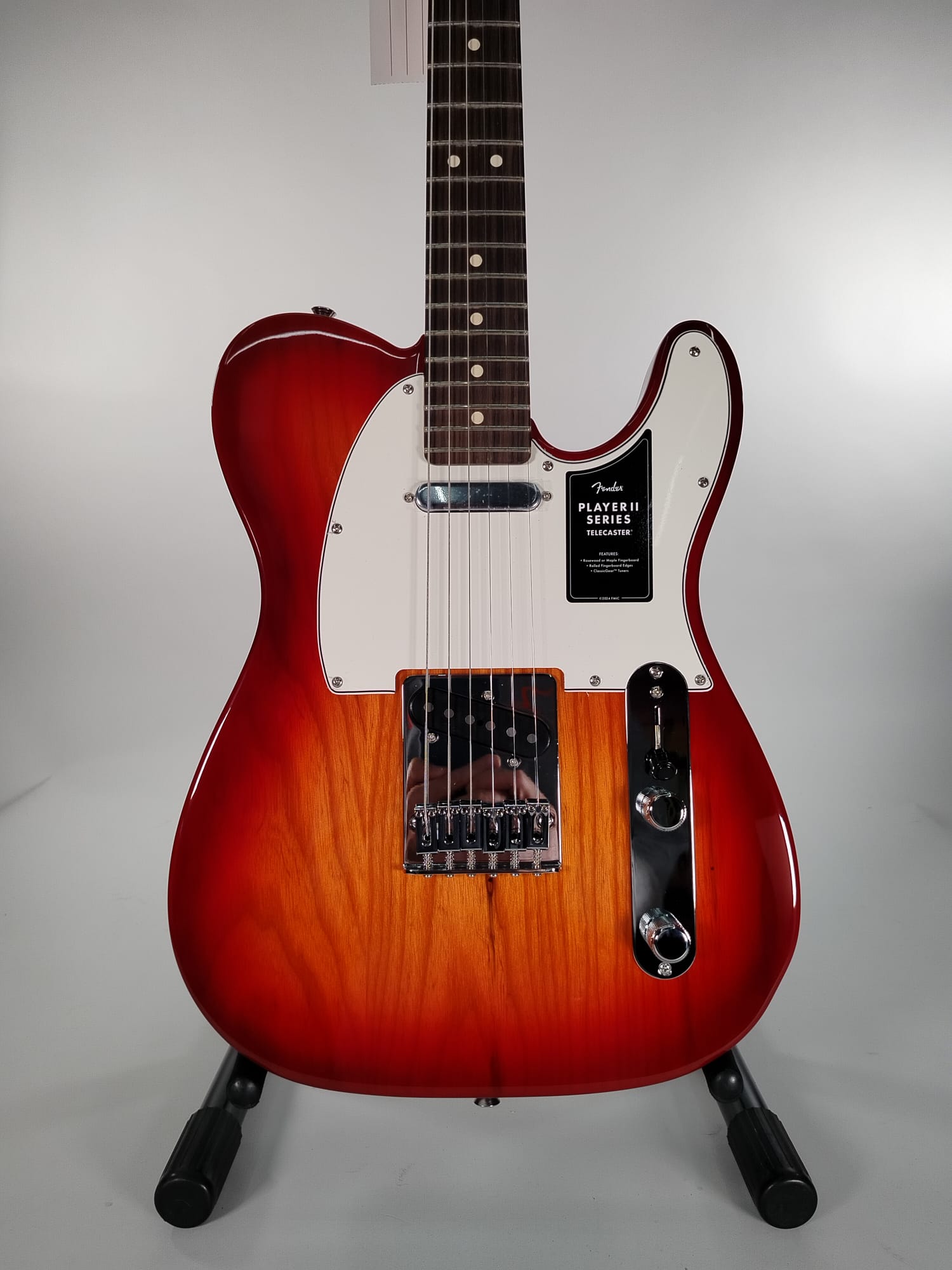 Fender Player II Telecaster Resewood Fingerboard Aged Cherry Burst