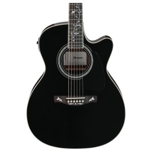 Ibanez AC391RCE-BKH Black Natural High Gloss Top