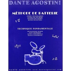 Dante Agostini Metodo per Batteria Vol. 2 Tecnica Fondamentale