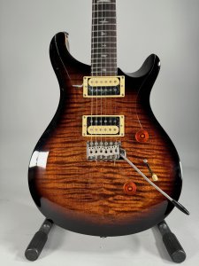 PRS SE Custom 24 Black Gold Burst