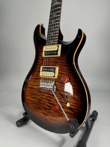 PRS SE Custom 24 Black Gold Burst