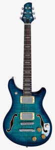 Sire Larry Carlton Q7 Hollow Transparent Blue