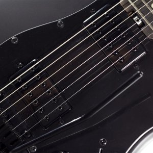 Schecter R66 Bud Boy Traditional Black Satin