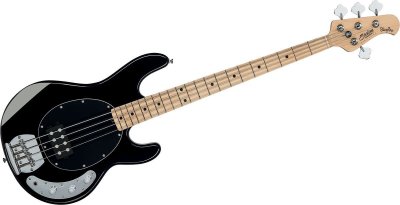 Sterling by Music Man RAY4 Trans Black Satin