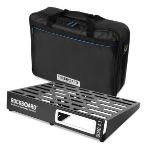 Rockboard By Warwick Rbo B 4.1 Quad C Pedalboard 47,2x33cm con Flight Case