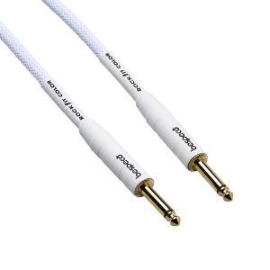 Bespeco Cavo Strumenti Jack Mono Jack Mono Mt 3 Rockit Guaina Bianca