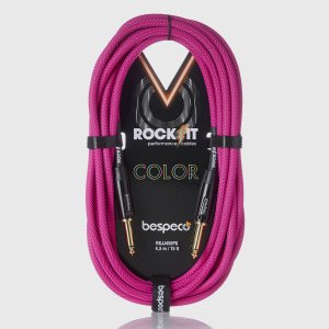 Bespeco Cavo Strumenti Jack Mono Jack Mono Mt 3 Rockit Guaina Rosa Brillante