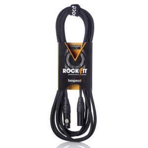 Bespeco Cavo Microfonico XLR M a XLR F Rockit Mt 5 Guaina Rigata