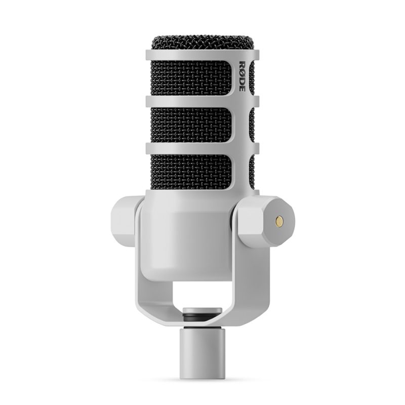 Rode Podmic USB White Microfono Dinamico per Podcasting