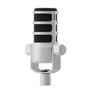 Rode Podmic USB White Microfono Dinamico per Podcasting