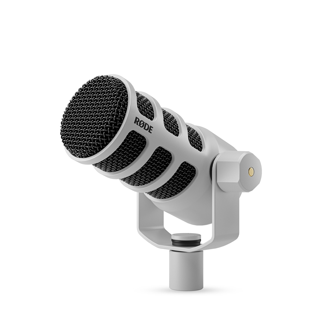 Rode Podmic USB White Microfono Dinamico per Podcasting