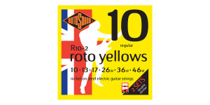 Rotosound R10-2 Muta Per Chitarra Elettrica 010-046 Yellows Double Decker