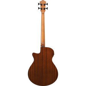 Ibanez Basso Acustico Elettrificato Transparent Black High Gloss
