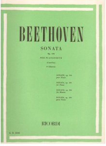 Ricordi Beethoven Sonata Op. 106 per Pianoforte (Casella)