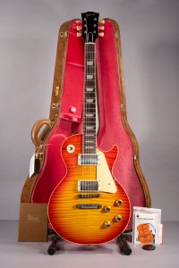 GIBSON Gibson 1960 Les Paul Standard Vos Reissue Washed Cherry Sunburst USATA