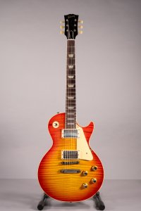 GIBSON Gibson 1960 Les Paul Standard Vos Reissue Washed Cherry Sunburst USATA