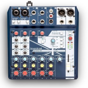 Soundcraft Notepad 8 Fx Mixer Analogico Usb