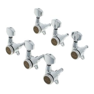 Gotoh SG381MG-T 07 C L6 Meccaniche per Chitarra Elettrica L6 Serie Magnum Chrome