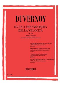 Ricordi Duvernoy Op 276 Scuola Preparatoria Della Velocita'