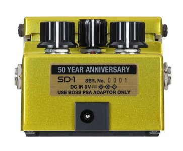 BOSS SD-1-B50A Super Overdrive 50th Anniversary