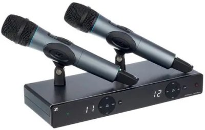 Sennheiser Xsw 1 825 Dual A Sistema con 2 Radiomicrofoni a Gelato