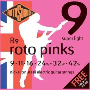 Rotosound Muta per Chitarra Elettrica 09-042 R9 Pinks