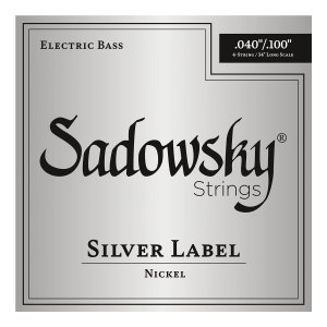 Sadowsky Silver Label Basso Elettrico 4 St 040-100 Nickel