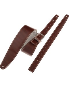 Magrabo Single Buckle OS Padded Core Marrone 7,5 cm Fibbia Classic Argento