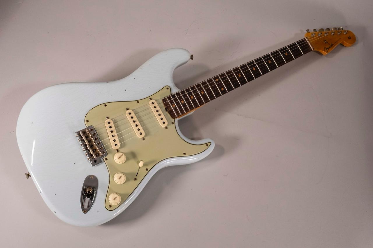 Fender Custom Shop 1959 Stratocaster Journeyman Relic Super Faded AG Sonic Blue