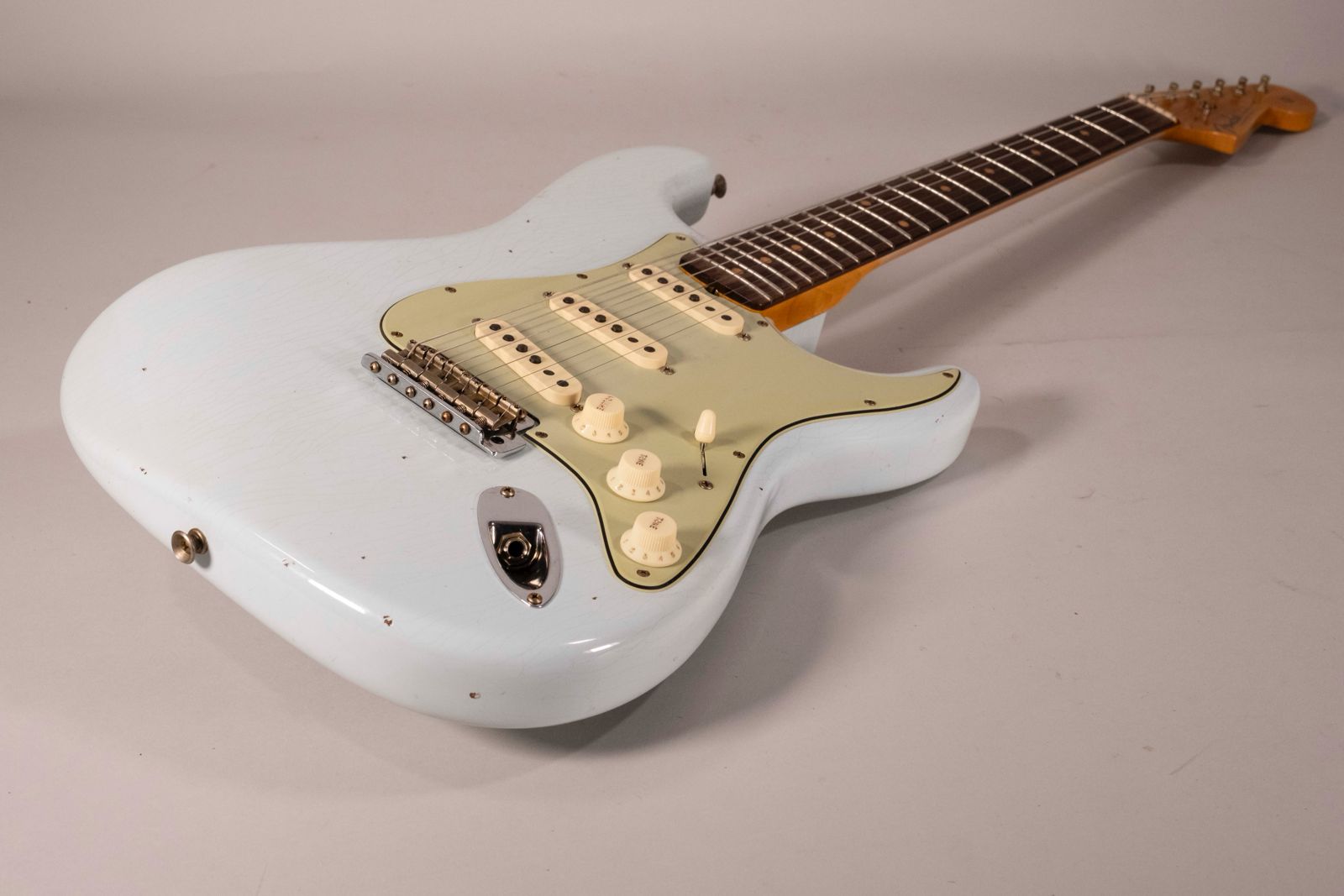 Fender Custom Shop 1959 Stratocaster Journeyman Relic Super Faded AG Sonic Blue