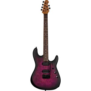 Sterling by Music Man Richardson 6 Cosmic Purple Burst Satin