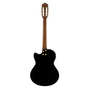 Stagg Chitarra Classica Solid Body Elettrificata Cutaway Natural