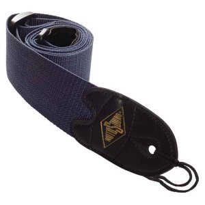 Rotosound STR5 Tracolla in Tela Navy Blu Terinali in Pelle