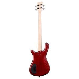 Warwick Streamer Cv4 Burgundy Red Transparent Satin