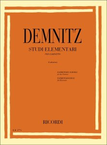 Ricordi Demnitz Studi Elementari per Clarinetto