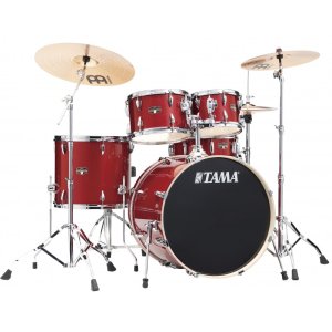 Tama IP52H6WBN-BRM 5 Pz. con Piatti Meinl Burnt Red Mist