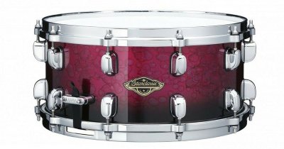 Tama Starclassic Walnut WBSS65-MDR Rullante 14X6,5 Molten Dark Raspberry Fade