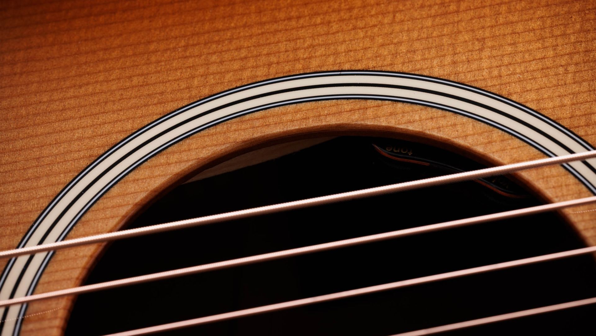 Taylor 517E SB Sunburst Gold Label Cream Pickguard