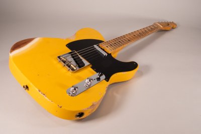 Fender Custom Shop LTD 1953 Telecaster Heavy Relic Aged Nocaster Blonde