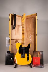 Fender Custom Shop LTD 1953 Telecaster Heavy Relic Aged Nocaster Blonde