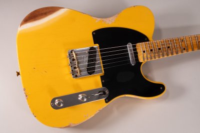 Fender Custom Shop LTD 1953 Telecaster Heavy Relic Aged Nocaster Blonde