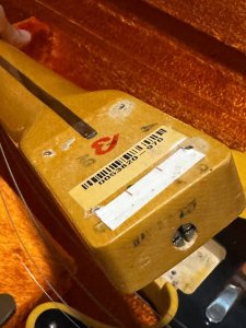 Fender 52 Telecaster Amer.vintage mancina usata