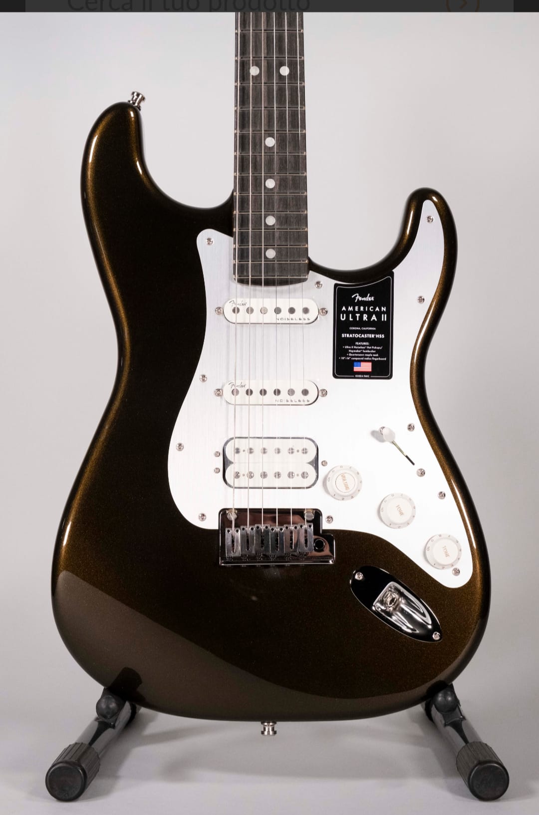 FENDER STRATOCASTER ULTRA II USATO