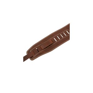 Sadowsky Tracolla 90mm in Pelle Marrone Logo Gold