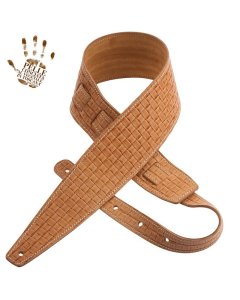 Magrabo Tracolla Holes HS Embossed Intreccio Naturale 8 Cm