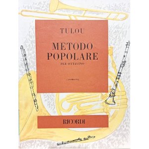 Ricordi Tulou Metodo Popolare per Ottavino